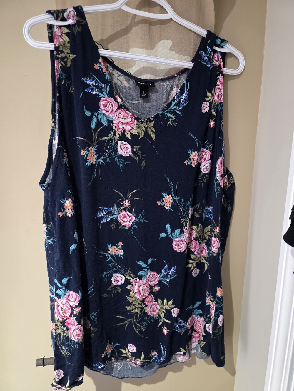 Torrid 3 Floral Blouse